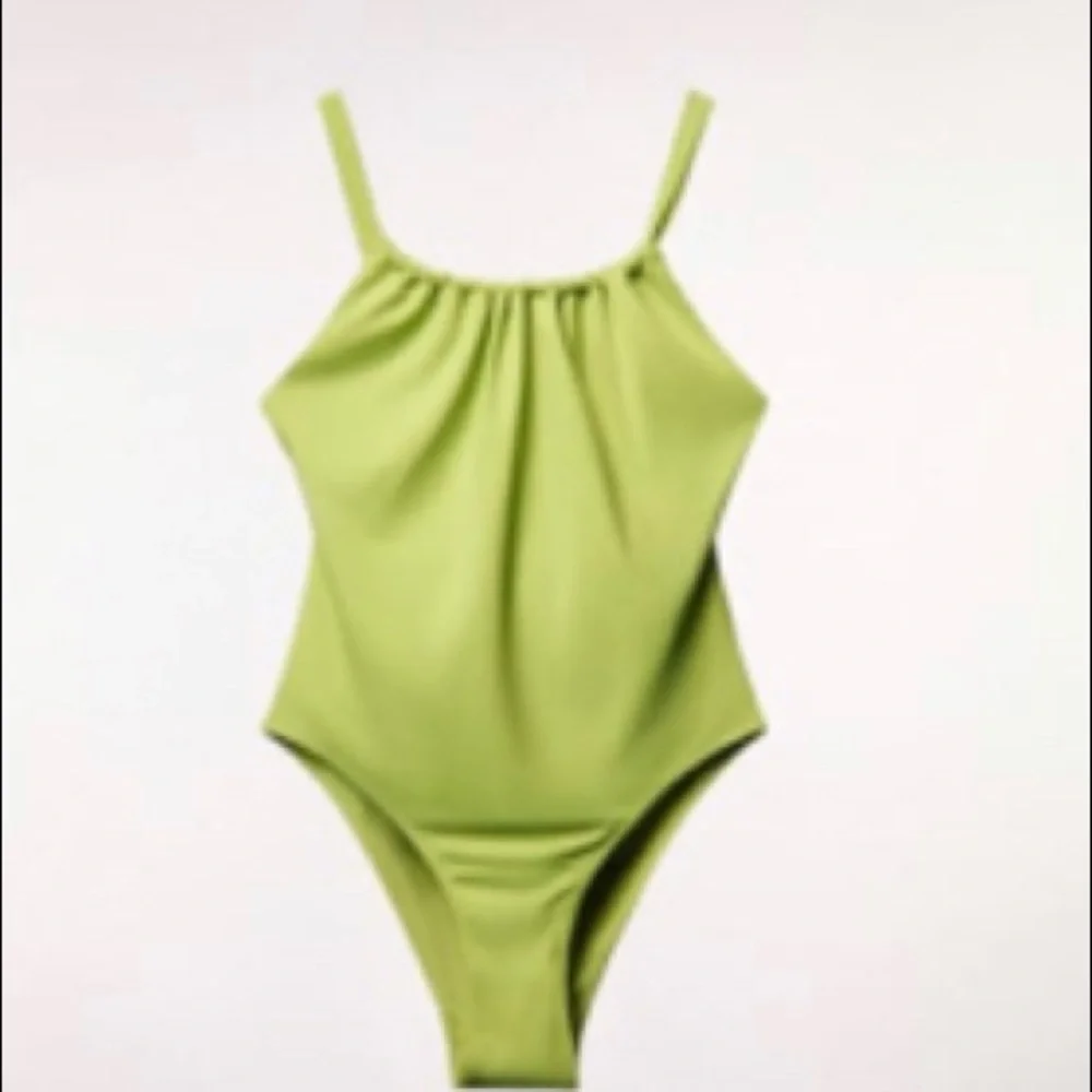 Zara green apple xl bathing suit - Picture 1 of 1